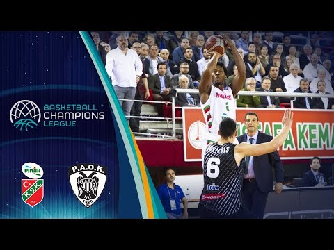 Pinar Karsiyaka v PAOK - Highlights - Basketball Champions League