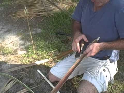 How to make a palm branch bow in fifteen minutes