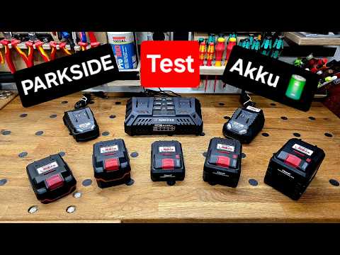 All PARKSIDE 🟢 20V batteries 🔋 in a practical comparison test | RPH