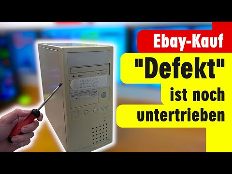 Defekt ist noch untertrieben bei diesem PC