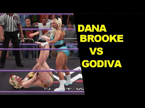 WWE 2K18 Dana Brooke vs Godiva - Extreme Rules Knockout