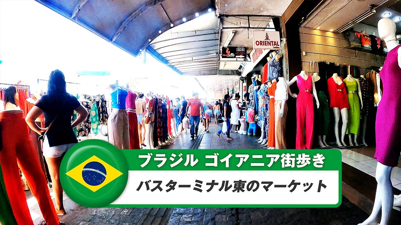 【ブラジル】ゴイアニア⑥バスターミナル東のマーケット