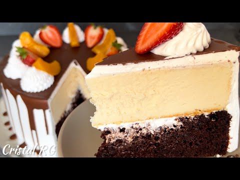 La RECETA de pastel Choco Queso para SOPRENDER a todos‼️