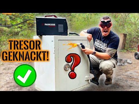 TRESOR GEKNACKT?! Plasmaschneider + Flex im Einsatz! | Survival Mattin