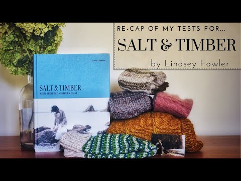 Salt & Timber Test Knits Re-Cap | Edible Thoughts Makes