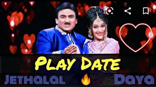 Jethalal And Daya Play Date Edits  Ft Jethalal And
