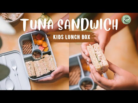 10 MINUTES Kids LUNCHBOX Tuna Sandwich - EASY LUNBOX IDEAS