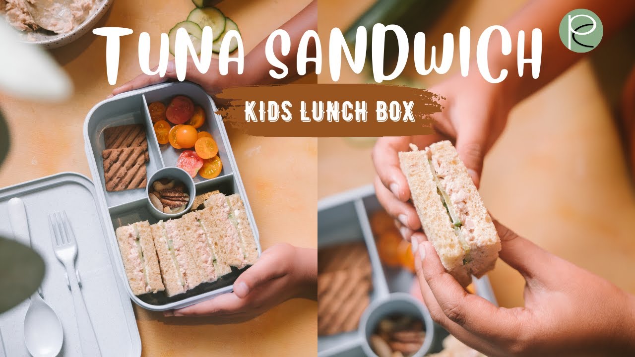 10 MINUTES Kids LUNCHBOX Tuna Sandwich - EASY LUNBOX IDEAS