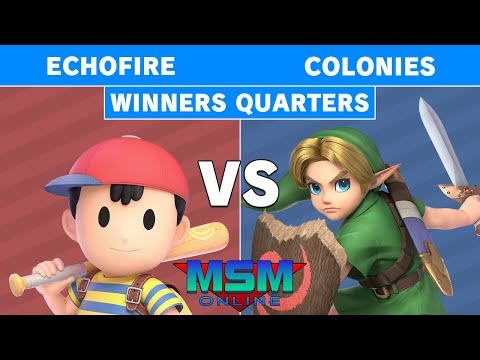MSM Online 57 - EchoFire (Ness) Vs. Colonies (Young Link) - Winners Quarters