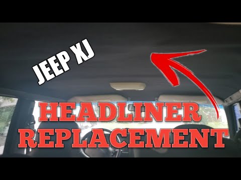 Jeep Cherokee XJ - HEADLINER REPLACEMENT
