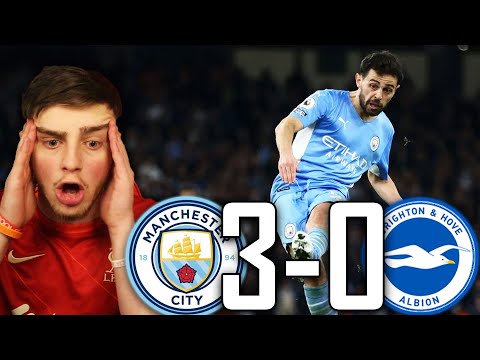 CITY DEMOLISH SEAGULLS TO GO TOP AGAIN | MAN CITY 3-0 BRIGHTON