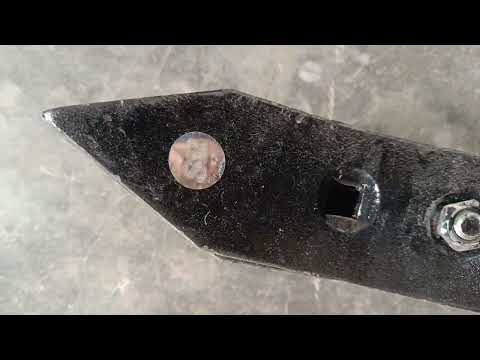 Shovel type sr cultivator blade, 9 tynes