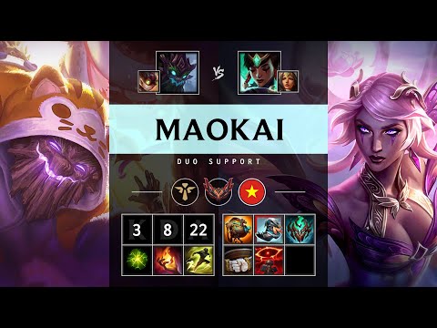 Maokai Support vs Karma - VN Grandmaster Patch 25.15