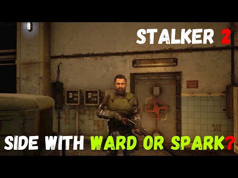 SHOULD YOU SIDE WITH WARD OR SPARK in Stalker 2? 🤔❓💡 #stalker2