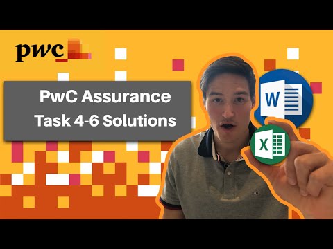 PwC Assurance Academy Task 4, 5 & 6 Solutions | Virtual Internship