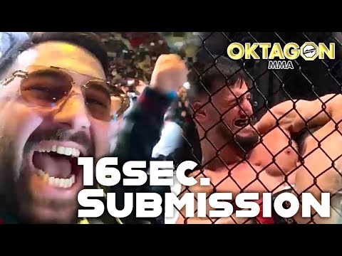 Tamerlan Dulatov ends fight in 16 seconds! 🤯🥊 @oktagon_deutschland