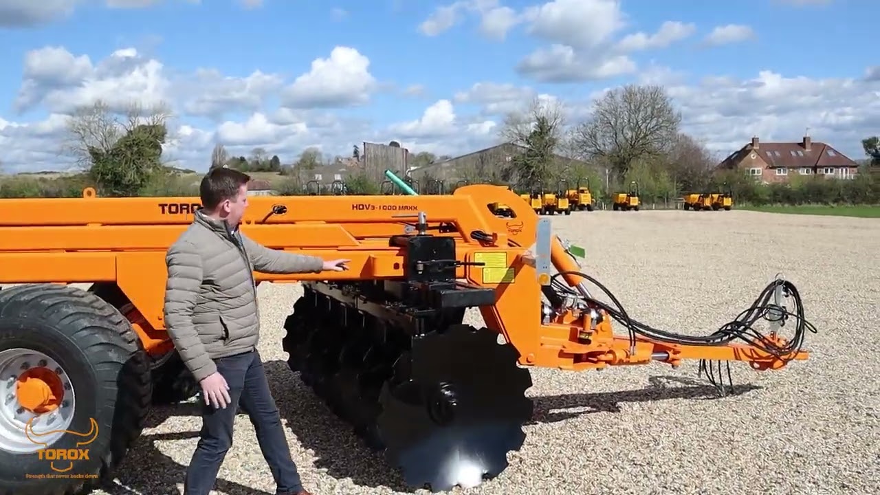 Built for the Toughest Ground | Torox HDV3-1000 MAXX Disc Harrow