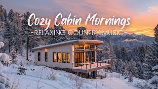 Cozy Cabin Mornings | Relaxing Country Music
