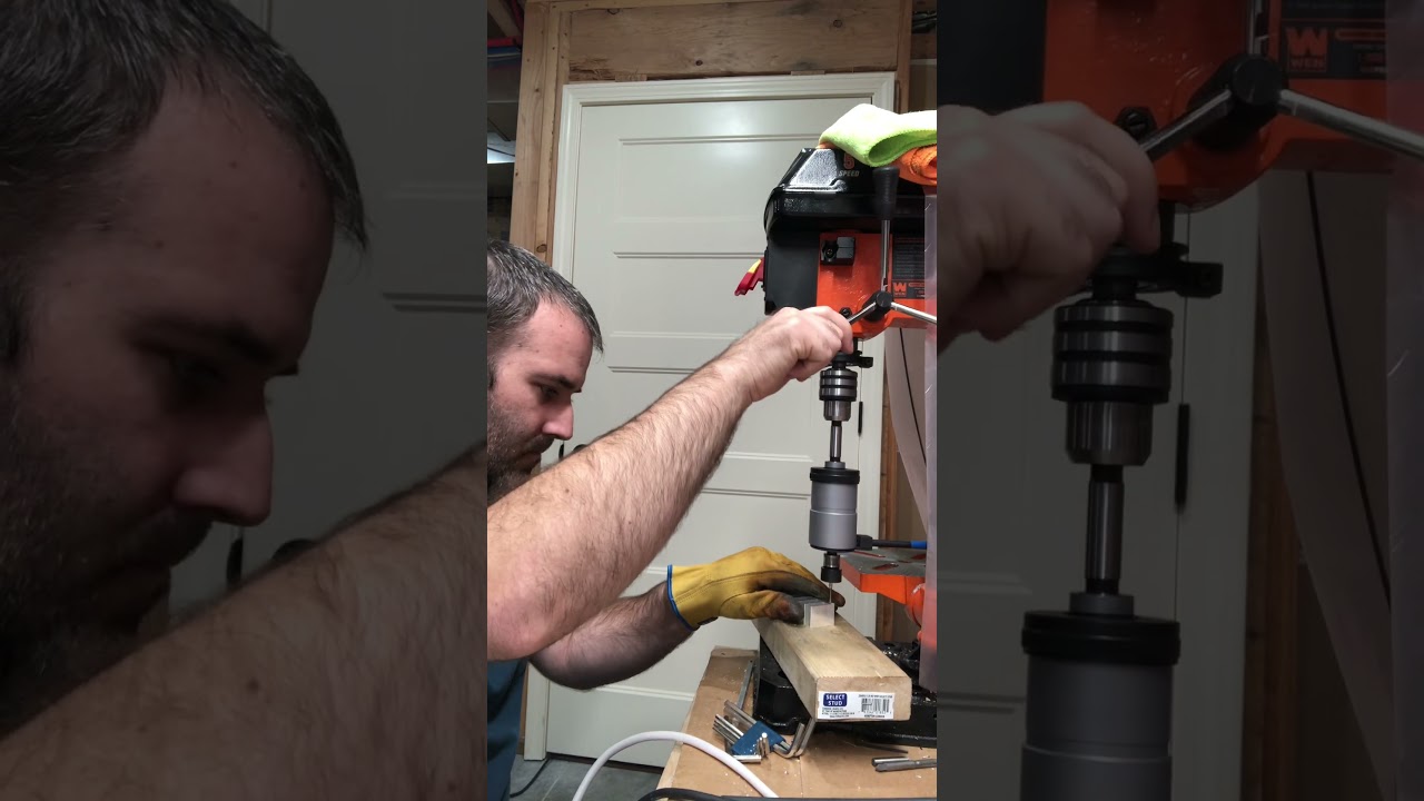 Reversing tap head in action! Life saver when it comes to tapping 100’s of holes!