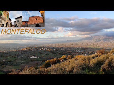 MONTEFALCO (UMBRIA) UNO DEI BORGHI più BELLI D'ITALIA