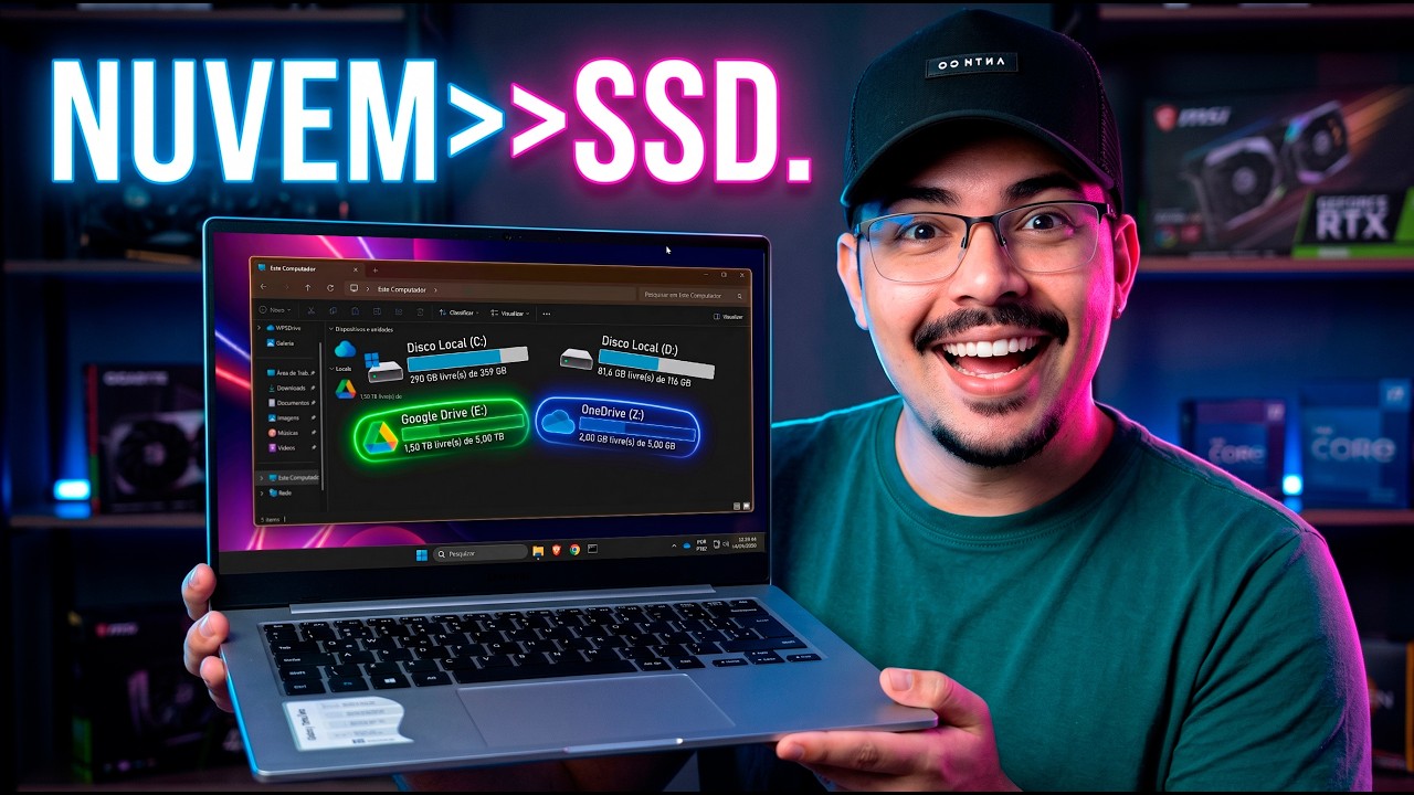 PARE de Comprar SSD! 🛑 Como Transformei minha NUVEM em SSD de 5TB no WINDOWS