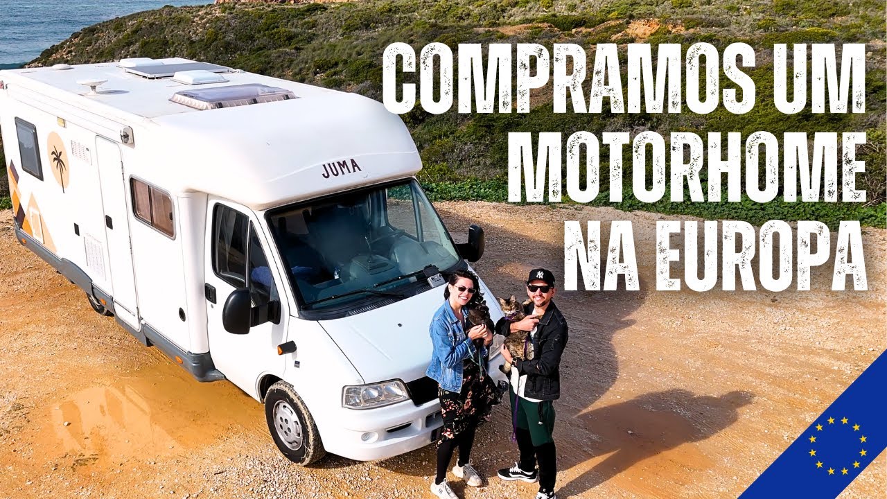 Compramos um MOTORHOME na EUROPA para morar e viajar com 2 gatos
