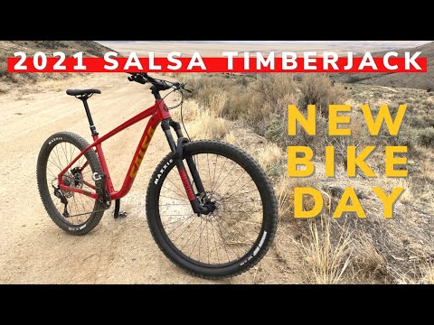 2021 Salsa Timberjack Unboxing & First Ride Impressions | New Bike Review | SLX 29