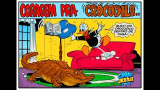Dopnald em Coragem pra CROCODILO | Quadrinhos Disney