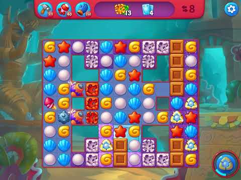 Fishdom Hard level 5980 no boosters フィッシュダム ハード [Friend's]