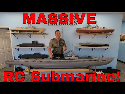 The Most MASSIVE RC Submarine that has come through The RCSubGuy's Shop