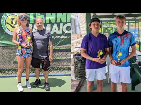 SPORTS: Mia Garber & Jannic Nittmann Claim ITF J30 Kingston Titles | Tennis
