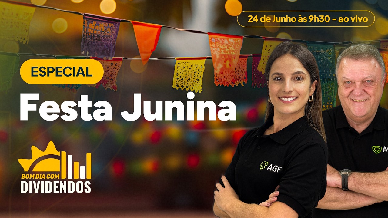 ARRAIAL DO AGF: 8 Ações para Sua Carteira | Bom dia com Dividendos