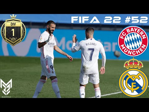 FIFA 22 Online Seasons #52 - Road To Division 1 - RMA vs BAY PS5! Full Game!