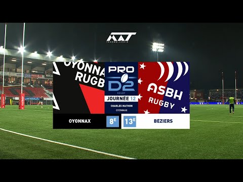 J12 PRO D2 25-26 - Oyonnax vs Béziers, le résumé