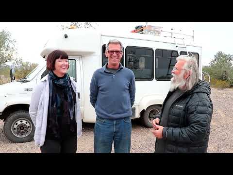 Tour of Couple Living in a Shuttle Bus