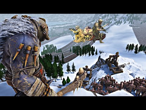 SPECIAL FORCES ARE AMBUSHED BY SAURON - Epic Battle Simulator 2 - UEBS 2
