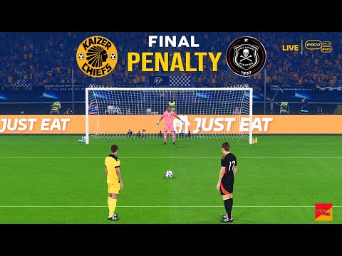 Kaizer Chiefs vs Orlando Pirates Penalty Shootout 2025 | Final Nedbank Cup 2025 | eFootball PES
