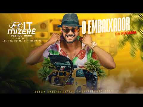 CD O EMBAIXADOR DA PUTARIA CARNAVAL MALVADÃO 2022 HIT MIZERÊ MÉDIOS GRAVES