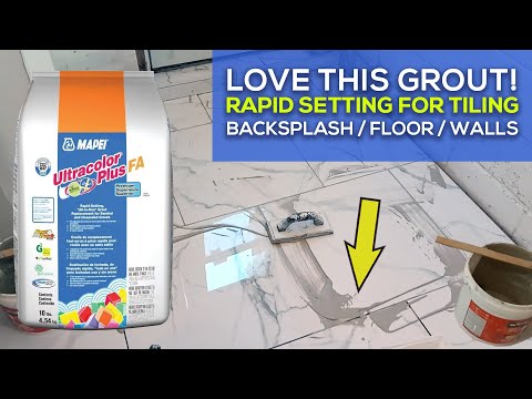 ** MAPEI Ultracolor Plus Grout Review ** How to Grout Floor & Wall Tiles Mini Guide..