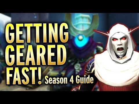 Quick Starter Guide To Gearing In Season 4 Shadowlands!