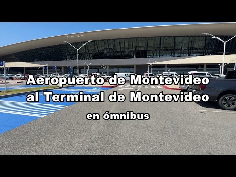 Aeropuerto de Montevideo al Terminal de Montevideo Tres Cruces en ómnibus, 30.05.2026