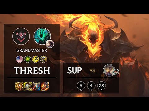 Thresh Support vs Rell - NA Grandmaster Patch 11.8