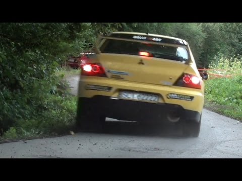 Super Sprint Cieszyn 2014 - Grzegorz Szpandrzyk Anna Sikora Mitsubishi Lancer by OesRecords