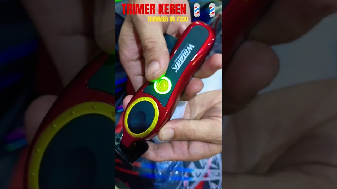 Wmark - Tondeuse à cheveux professionnel NG-7230 video thumbnail