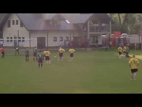 Rzut karny Sokół Słopnice vs Grybovia Grybów