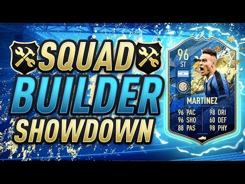 FIFA 20 SQUAD BUILDER SHOWDOWN! TOTS MARTINEZ! FIFA 20 ULTIMATE TEAM