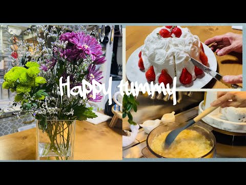 STRUGGLE IN EVERY DAY LIFE | DOME CAKE W/ INSTRUCTIONS & CABBAGE SOUP  | New chapter in life