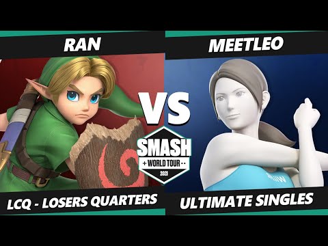SWT S. America Online Qualifier Match - Ran (Young Link) Vs. MeetLeo (Wii Fit) SSBU Ultimate