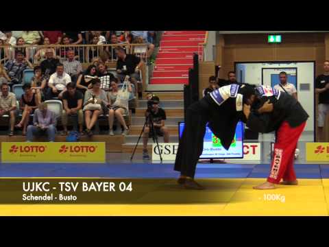 1. Bundesliga, 5.KT 2015, 100kg Schendel - Busto