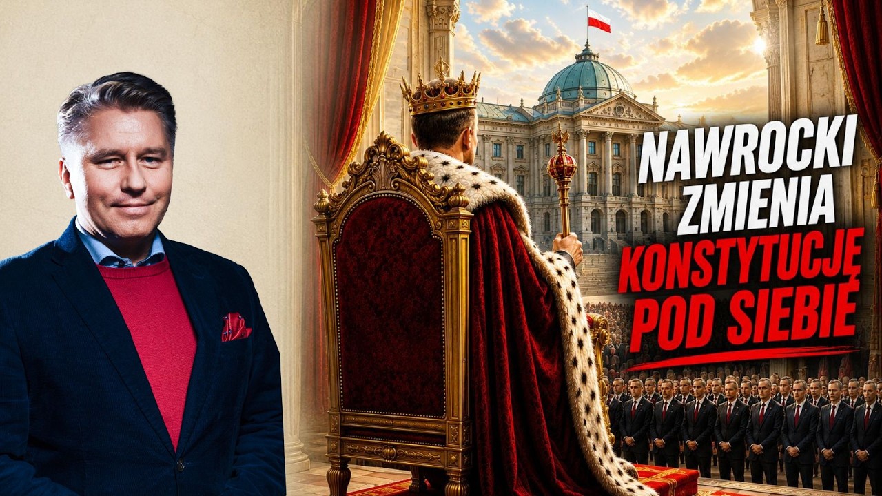 Nawrocki uparcie chce zmieniać... Konstytucję. Dla absolutnej władzy